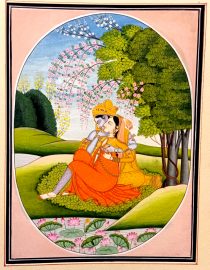Kangra Painting Radha-Krishna